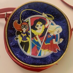 DC Superhero Girls Purse Excellent Used Condition